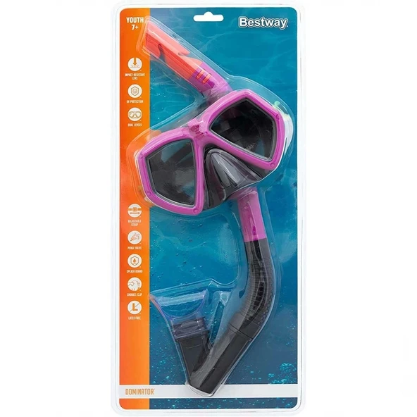 NessiWorld   Dominator Snorkel Maske 24070 - Resim 5