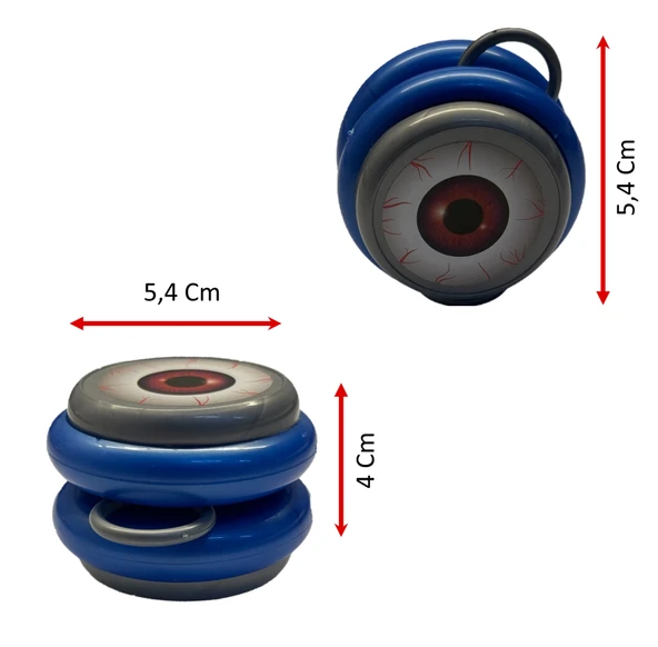 Mager 12'li Plastik Büyük İpli Yoyo - Nostaljik Eğlence - Resim 3