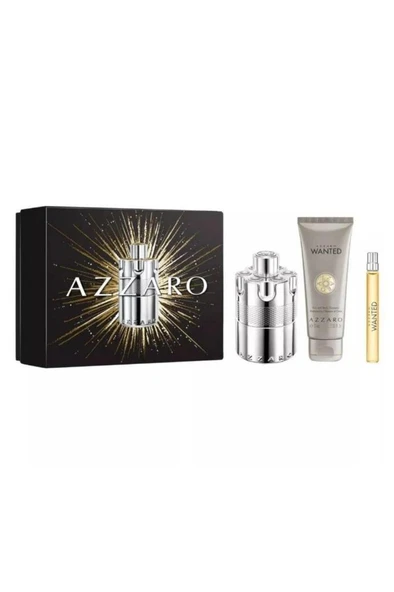 Azzaro Wanted EDP 100 ml Erkek Parfüm Seti