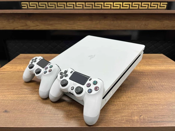 PlayStation 4 Slim Beyaz 1 TB Çift Kol (İKİNCİ EL) - 6