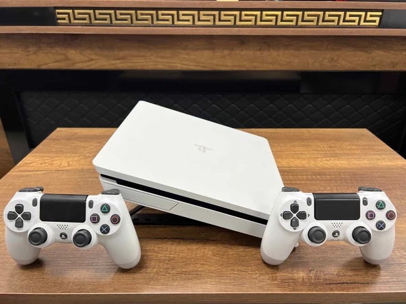 PlayStation 4 Slim Beyaz 1 TB Çift Kol (İKİNCİ EL) - 9