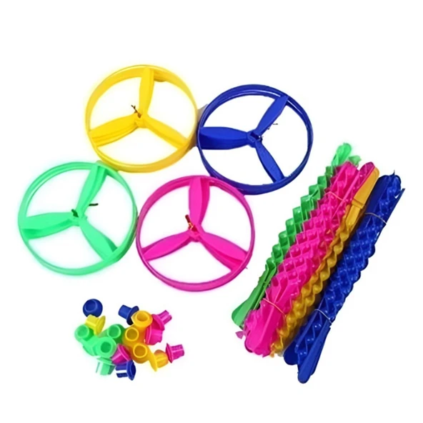 Mager 50'li Paket Ufo Uçan Daire Fırfır Pervane Nostaljik Ürün 12,5 Cm - Resim 2