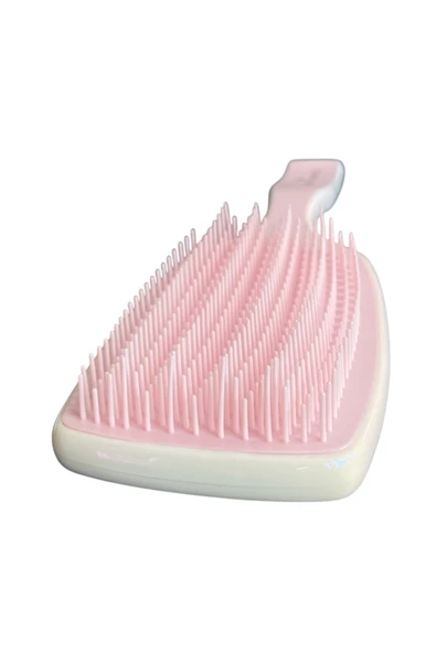 LAND OF MYTH LOM1262 Islak ve Kuru Saç Açma Tarama Fırçası (İnci Beyazı-Pembe) - 3