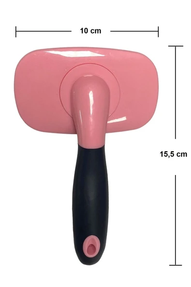 LAND OF MYTH Lom1432 Yumuşak Silikon Dişli Kedi Köpek Evcil Hayvan Şampuan Yıkama Fırçası (pembe) - 2