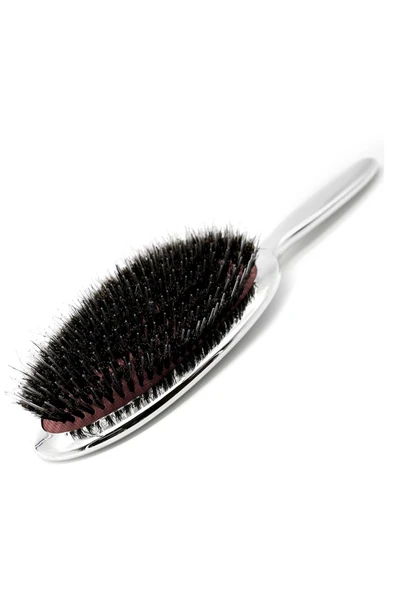 LAND OF MYTH Lom1051 Kaynak Saç Tarağı Premium Seri Oval Kürek Saç Açma Tarama Fırçası, Galvanik (sılver) - 2