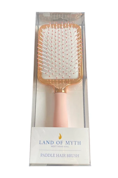 LAND OF MYTH Lom1041 Premium Saç Açma Tarama Fırçası, Antistatik, Galvanik (rose Gold) - 5