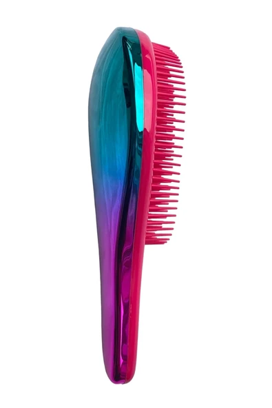 LAND OF MYTH Lom11017 Dolaşık Saç Açma Tarağı Yetişkin & Çocuklar Için Düğüm Çözücü Saç Fırçası (gradıent Kırmızı - 2