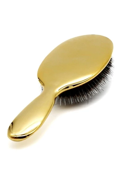 LAND OF MYTH Kaynak Saç Tarağı Premium Seri Oval Kürek Saç Açma Tarama Fırçası, Galvanik, Kaynak (gold) - 2