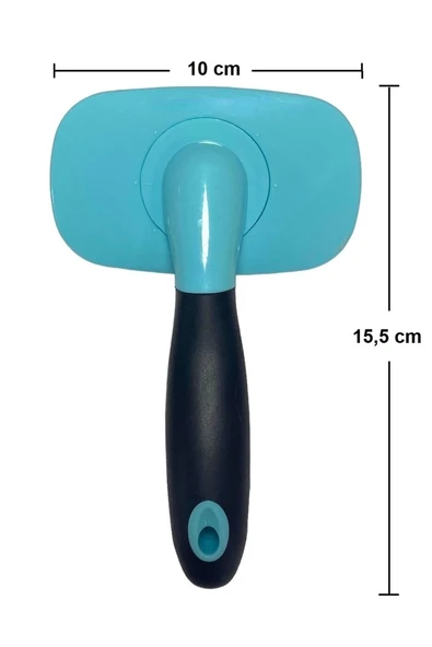 LAND OF MYTH Lom1431 Yumuşak Silikon Dişli Kedi Köpek Evcil Hayvan Şampuan Yıkama Fırçası (mavi) - 2