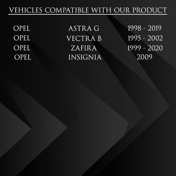 Opel Astra G, Vectra B ,Zafira  2 Butonlu Anahtar Kumanda Kabı - 6