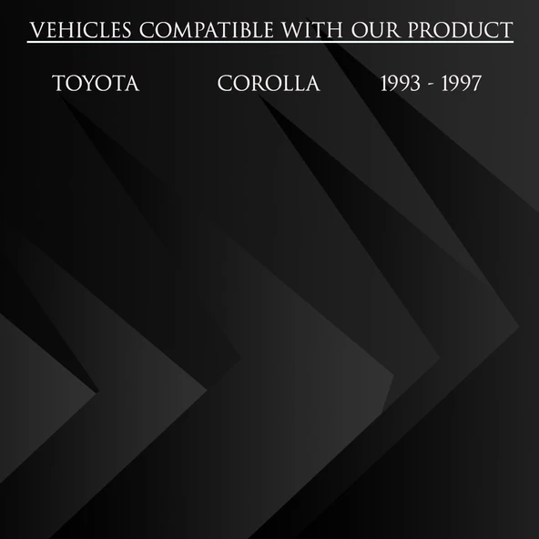 Toyota Corolla için İç Kapı Kolu Sağ - 6