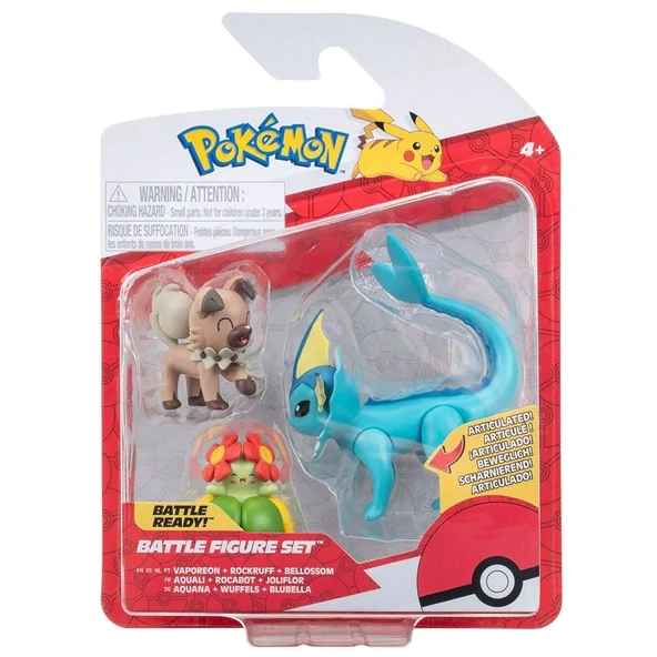 Pokemon Battle 3'lü Figür Seti PKW3048 - 2