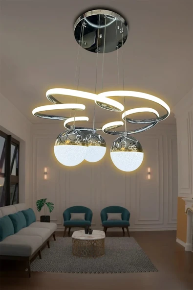 Florya 3 Toplu Led Avize - 6