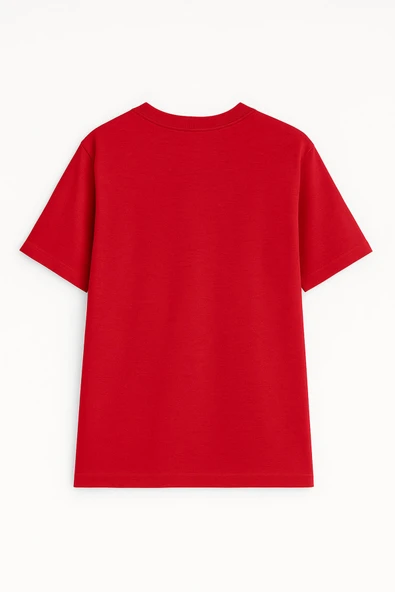 Erkek %100 Pamuk Basic T-shirt - 2
