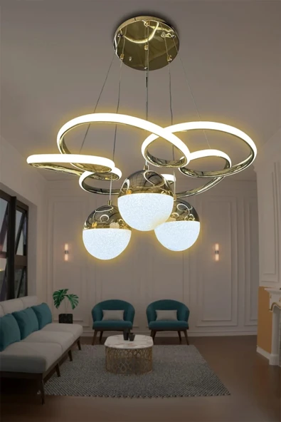 Florya 3 Toplu Led Avize - 7
