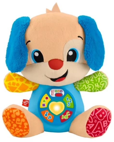 Fisher Price Gül ve Öğren Akıllı Aşamalar Yavru Köpek Mavi JFD25 - 2