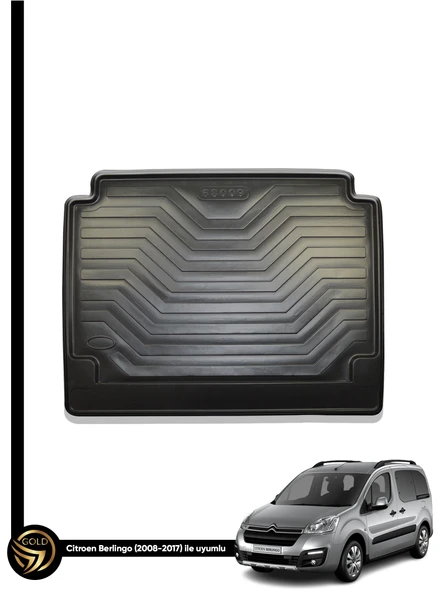 Citroen Berlingo 2008+ 3D Bagaj Havuzu