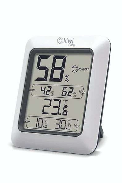Kiwibaby Kiwi Kbaby 90 Dijital Termometre Oda Isı Sıcaklık Ve Nem Ölçer
