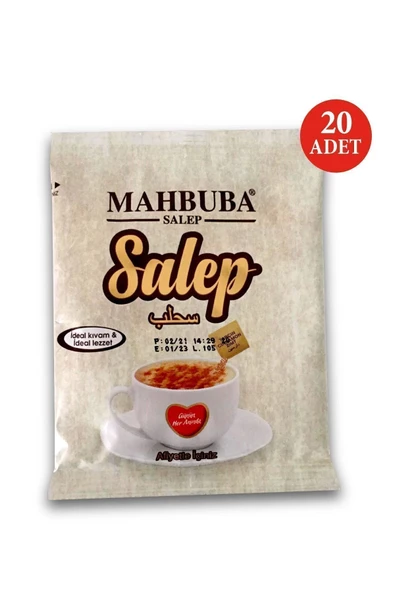 Mahbuba Salep Toz ( Sahlep ) Tarçınlı 20x20gr - 2