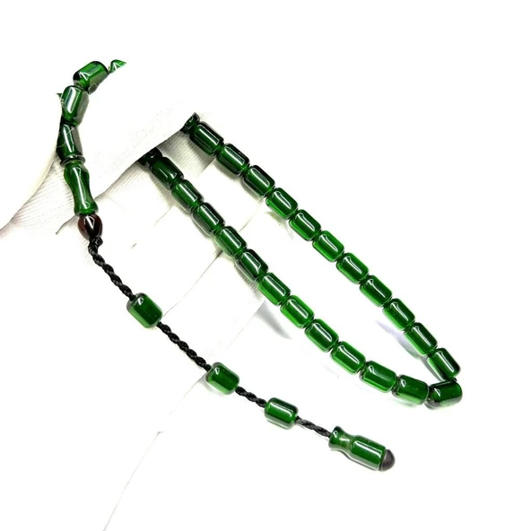 Şükrü Baba Usta Sistemli Kesme Model 7-10mm Sıkma Ateş Kehribar Tesbih ürün görseli