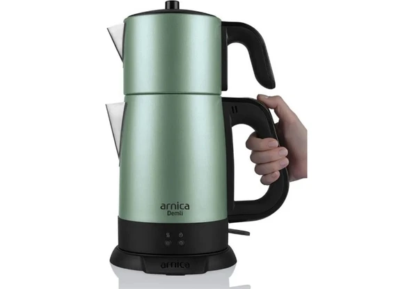 Arnica Demli IH33153 Yeşil 1800 W Çelik Çay Makinesi