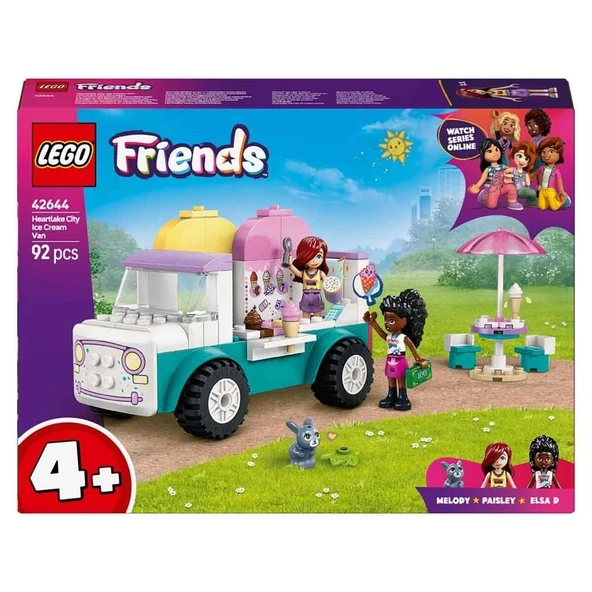 LEGO Friends Heartlake City Dondurma Kamyonu 42644 - 5