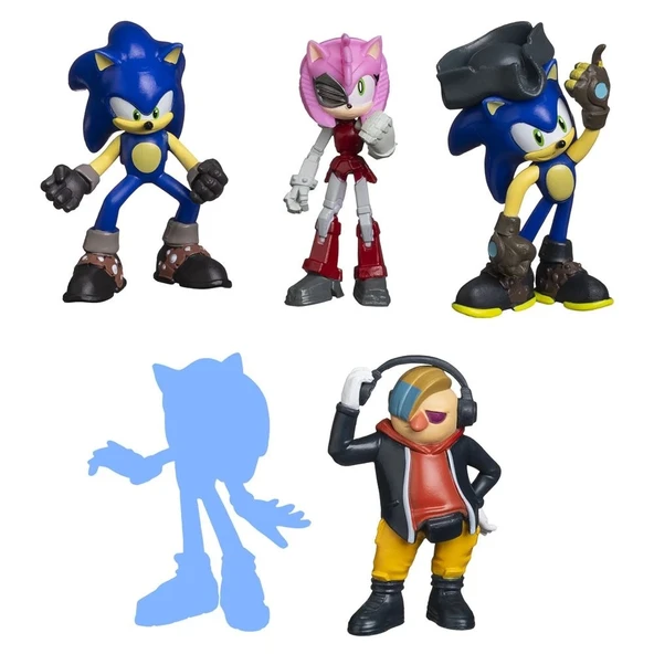Sonic 5'li Figür Seri 2 SON2240 Model 1 ürün görseli