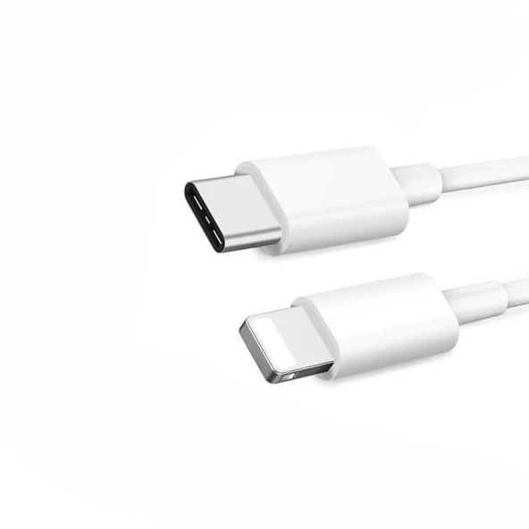 Type-C - Lightning 25Cm Kısa Şarj Kablosu 20w - 3