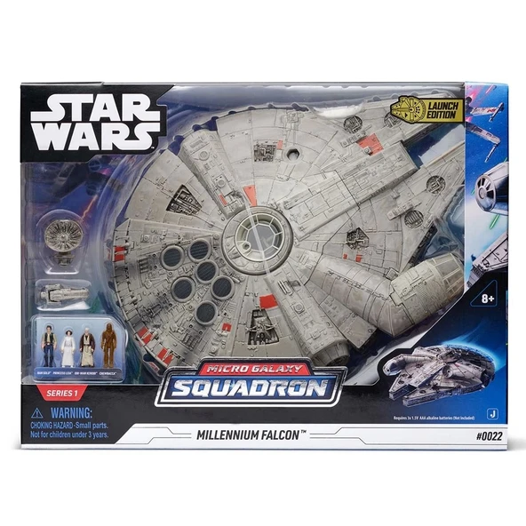 Star Wars Millennium Falcon ve Mikro Figür Seti SWJ0022 - Resim 5