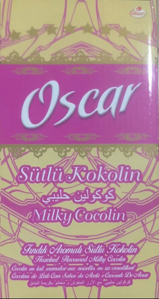 Oscar Fındık Aromalı Sütlü Kokolin Çikolatalı Şeker 1 Kg - 6