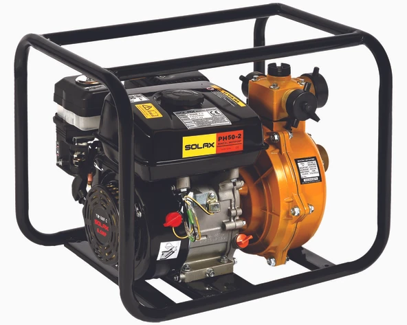 SOLAX PH50-2 2'', DÖRT ZAMANLI, YÜKSEK BASINÇLI, BENZİNLİ MOTOPOMP
