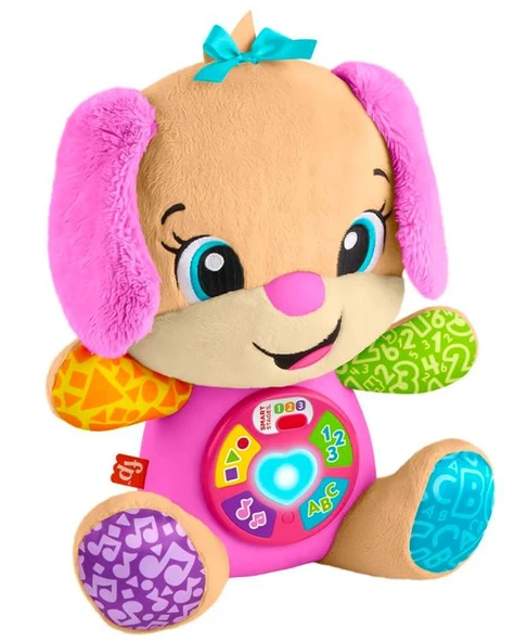 Fisher Price Gül ve Öğren Akıllı Aşamalar Yavru Köpek Pembe JFD34 - 3