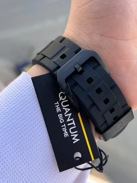 Quantum Beşiktaş Lisanslı İç Fonksiyonları Aktif 10 Atm Silikon Kordon Taraftar Kol Saat BJK1903.661 - Resim 5