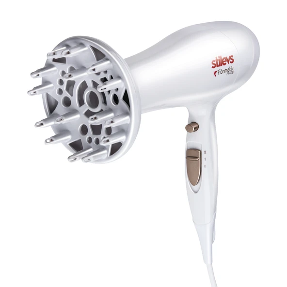 Stilevs FN-778 Fönmatik Saç Kurutma Makinesi - Beyaz - Resim 2