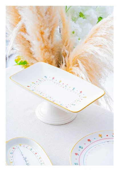 Acar HCA-7731 Livaldi Ayaklı Çikolata Tabağı