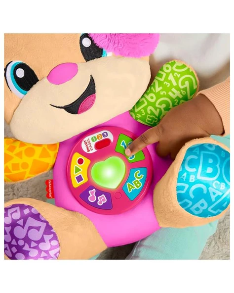 Fisher Price Gül ve Öğren Akıllı Aşamalar Yavru Köpek Pembe JFD34 - 5
