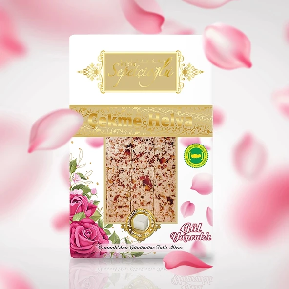 Erdem Sepetçioğlu Gül Yapraklı Çekme Helva 280G