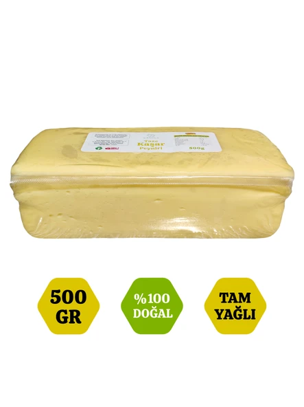 Sayina Tam Yağlı Taze Kaşar Peyniri 500 Gr