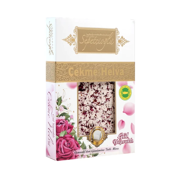 Erdem Sepetçioğlu Gül Yapraklı Çekme Helva 280G