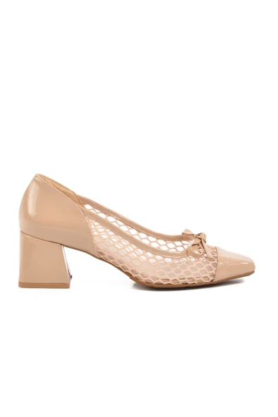 Ayakmod Ten Anorak Örme Kadın Abiye Ayakkabı 250230 Z