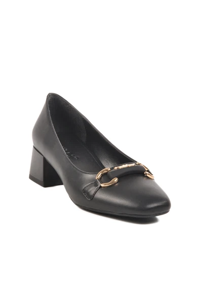 Ayakmod Siyah Kadın Topuklu Ayakkabı 8671032 Z - Resim 3