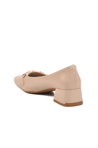 Ayakmod Bej Kadın Topuklu Ayakkabı 8671032 Z - 4