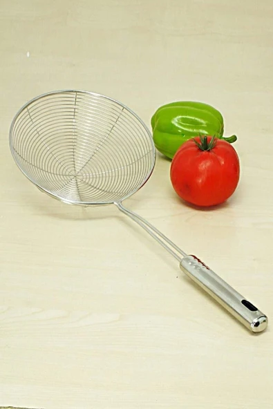 Tilbe Home Dondurma Kaşığı Çelik Yumurta Çırpıcı Servis Kaşığı Dolma Biber Oyucu Kevgir Kepçe Patates Soyucu - 5