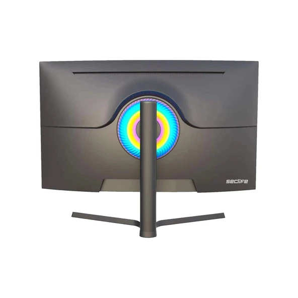 Seclıfe Monitör 31.5" 2K 1Ms 170Hz Hdmı Dp Usb 2560X1440 R1800 Curved Gamıng Rc315170H1 - 2