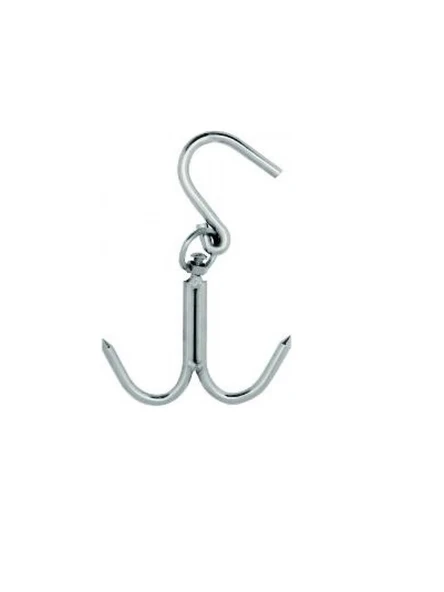 10 MM 2 Lİ HAYVAN ASMA KANCASI GALVANİZ KAPLAMA