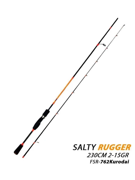 Fujin Salty Rugger FSR-762/ Kurodai 230cm 2-15gr LRF Kamışı