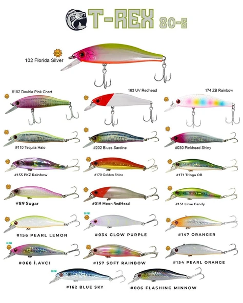 Fujin T-Rex 80S 11gr 80mm Maket Balık ürün görseli 1