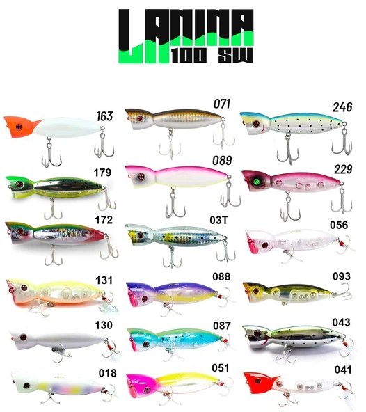 Fujin La-Nina Maket Balık Su Üstü Popper ürün görseli