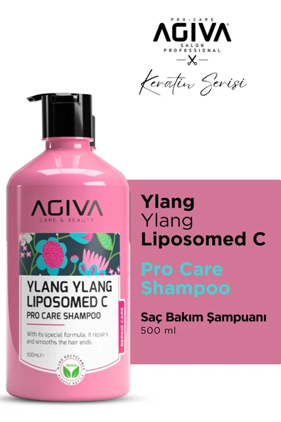 Agiva Care Ylang Ylang 500 mL Şampuan