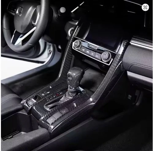 Honda Civic FC5 FK7 2016 - 2021 için karbon Fiber Vites Çerçevesi SAĞ SOL DİREKLERDE DAHİLDİR - 2